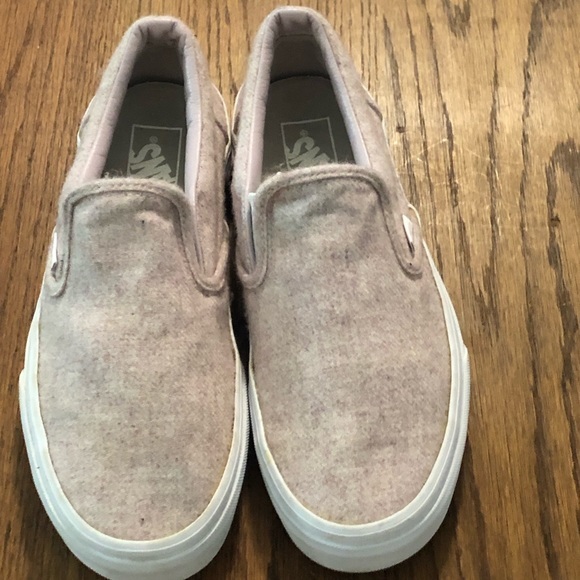 VANS Womens Slip On Dusty Rose Pink Skate Shoes Size 7 GUC - Picture 3 of 9